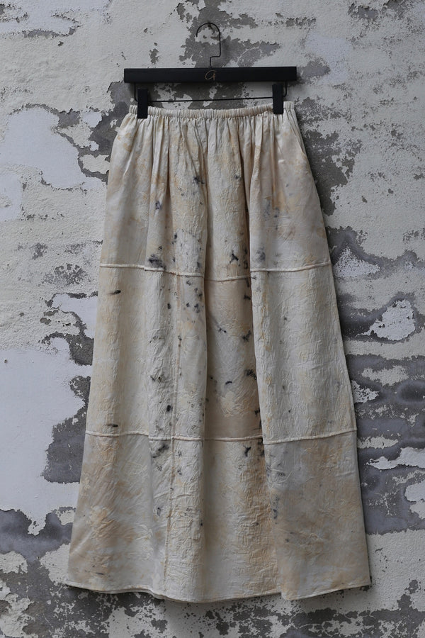 Mutedance 24 Spring/Summer Spliced Skirt MD-MD24SS93-LUO Nude PM126